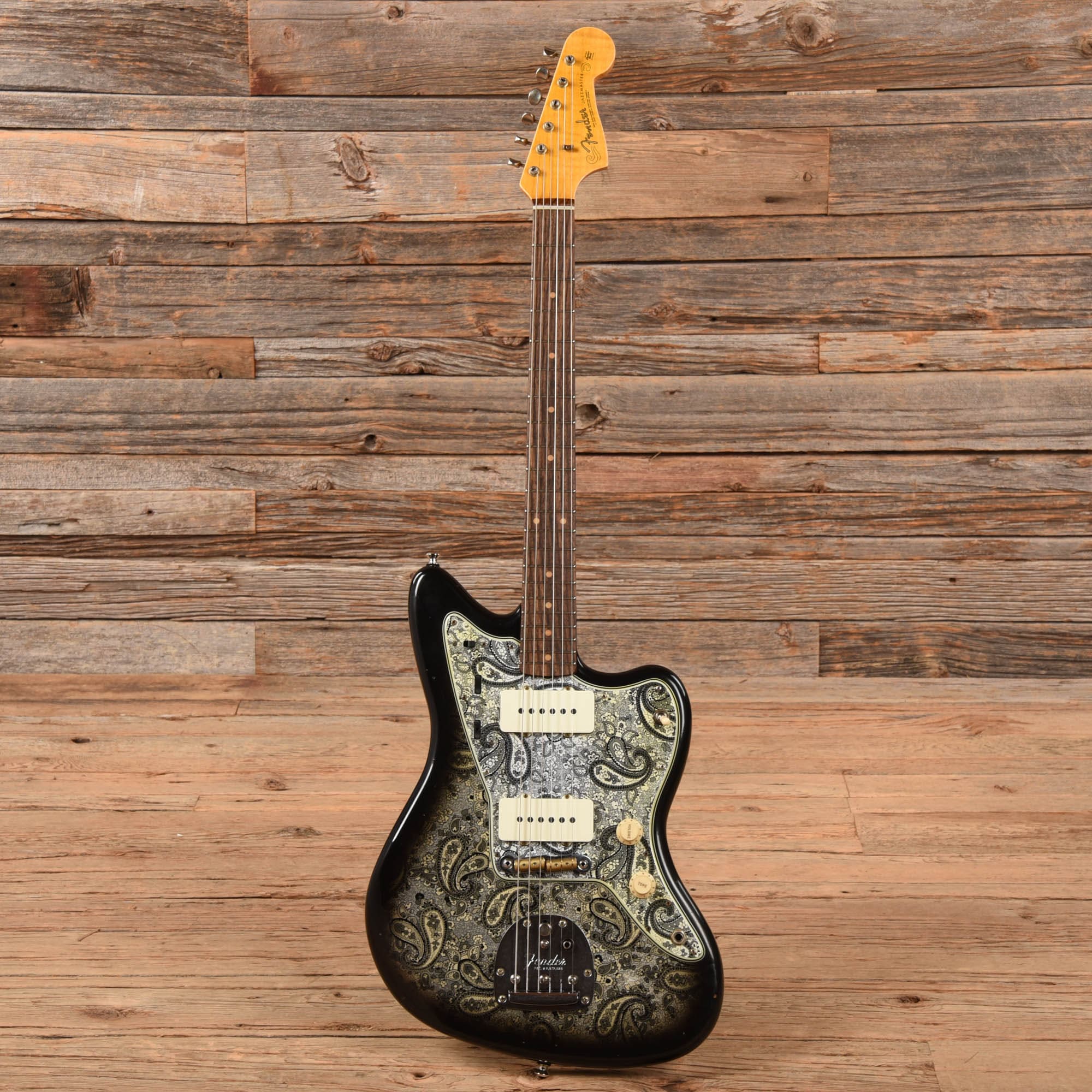 Fender Custom Shop Limited Edition Black Paisley Jazzmaster Journeyman Relic Black Paisely 2018 Electric Guitars / Solid Body