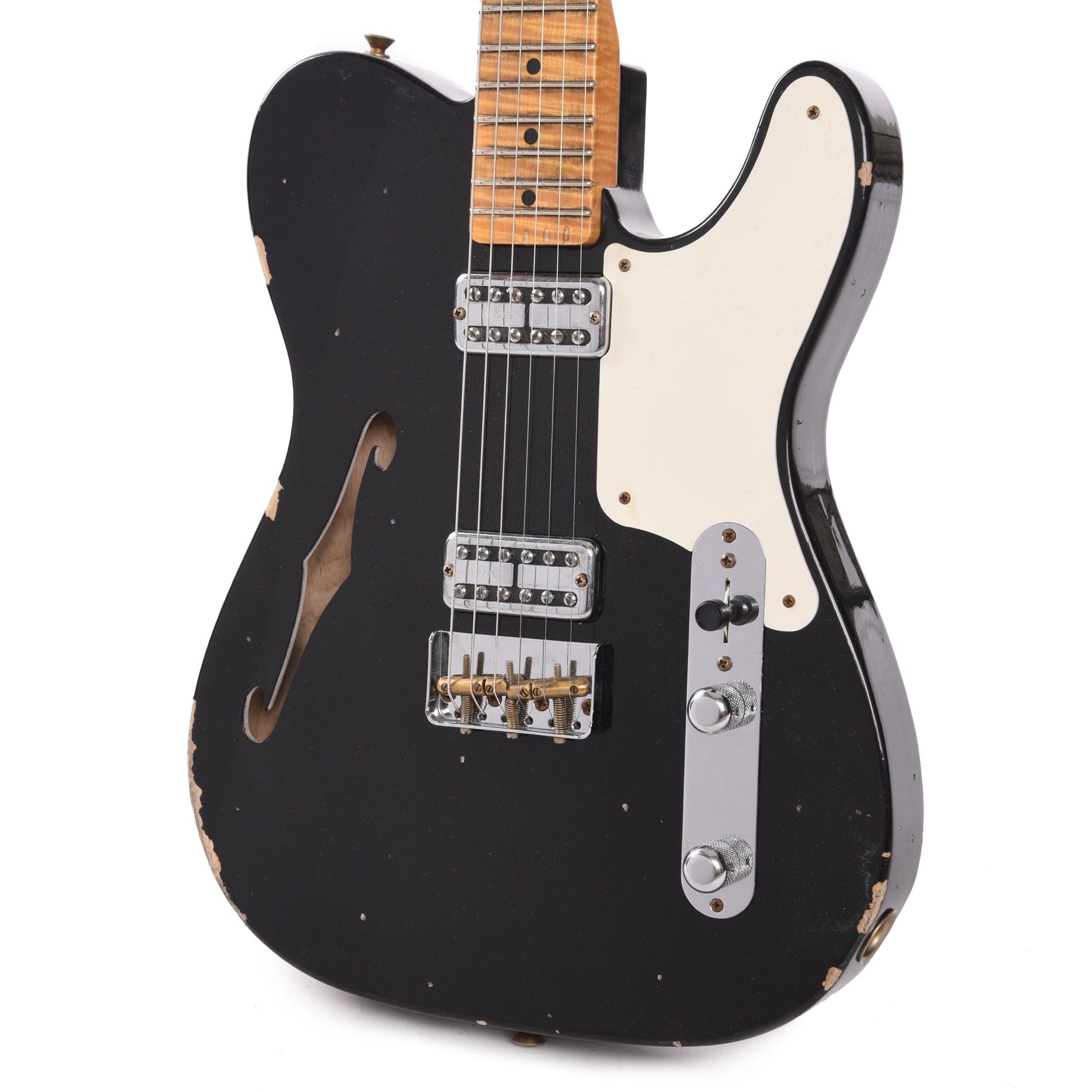 Fender Custom Shop Limited Edition Caballo Tono Ligero Relic Aged Black Electric Guitars / Solid Body