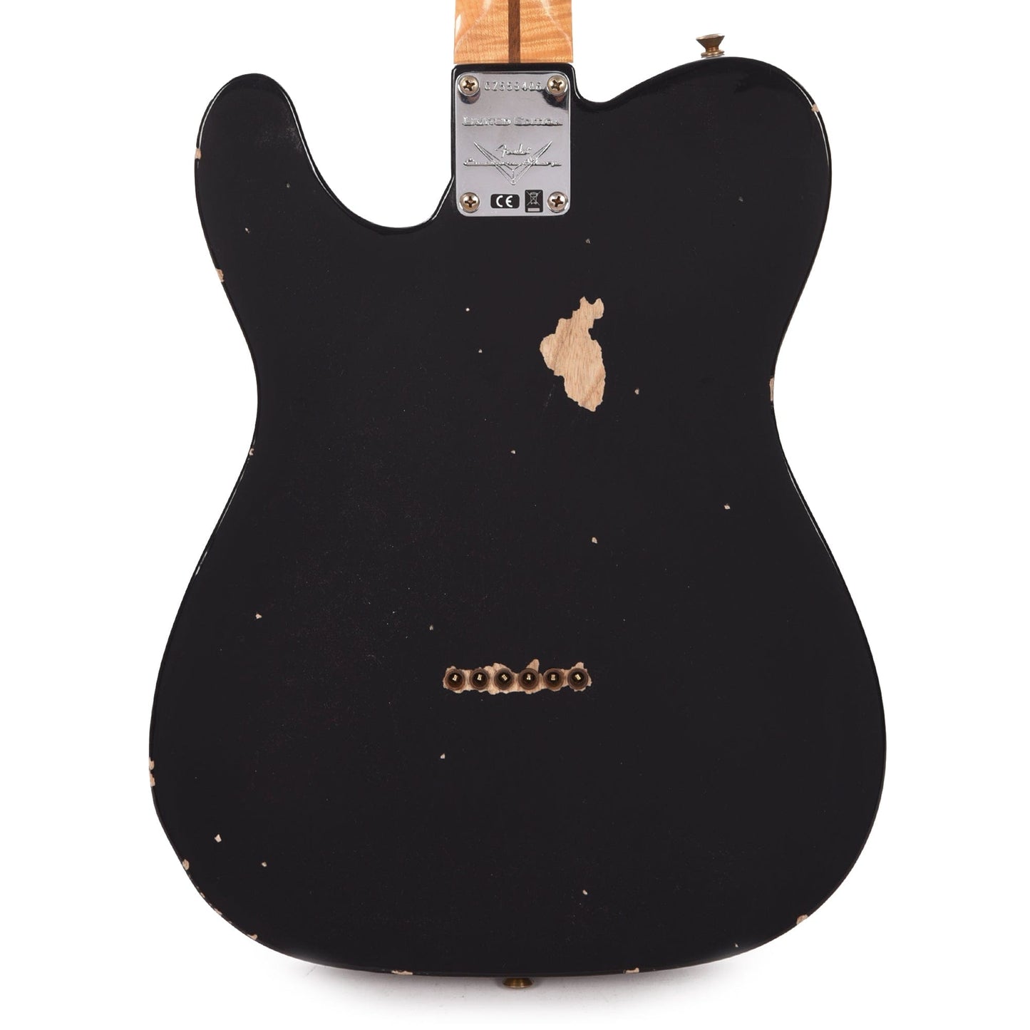 Fender Custom Shop Limited Edition Caballo Tono Ligero Relic Aged Black Electric Guitars / Solid Body