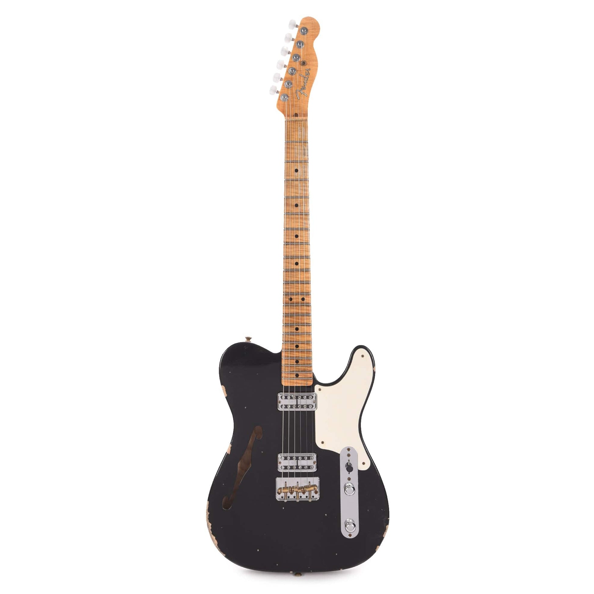 Fender Custom Shop Limited Edition Caballo Tono Ligero Relic Aged Black Electric Guitars / Solid Body