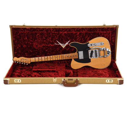 Fender Custom Shop Limited Edition CuNiFe Blackguard Tele Heavy Relic Aged Butterscotch Blonde Electric Guitars / Solid Body