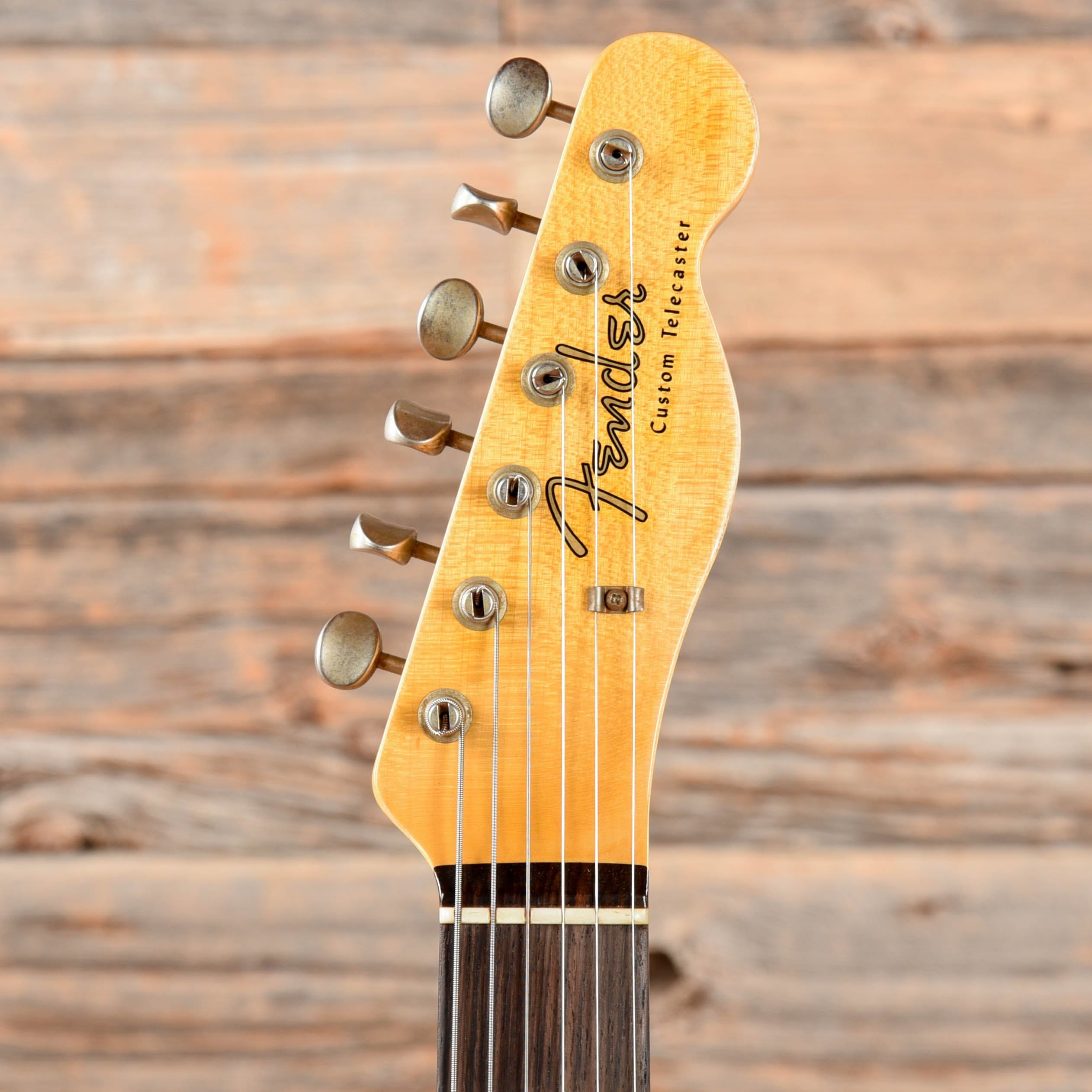 Fender Custom Shop Limited Edition CuNiFe Tele Custom Relic Faded Aged Chocolate 3-Color Sunburst 2022 Electric Guitars / Solid Body