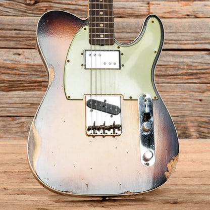 Fender Custom Shop Limited Edition CuNiFe Tele Custom Relic Faded Aged Chocolate 3-Color Sunburst 2022 Electric Guitars / Solid Body