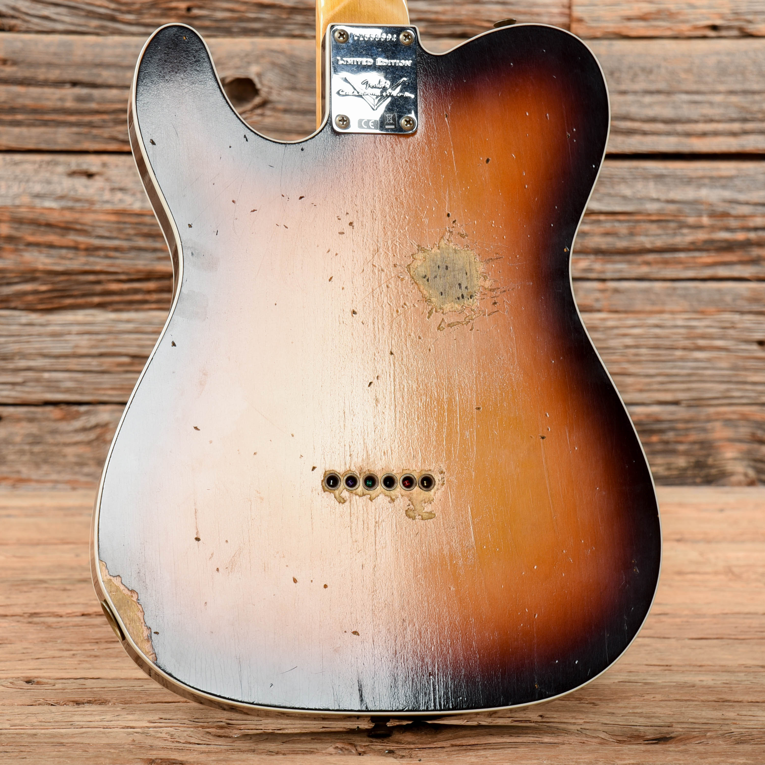 Fender Custom Shop Limited Edition CuNiFe Tele Custom Relic Faded Aged Chocolate 3-Color Sunburst 2022 Electric Guitars / Solid Body