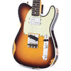Fender Custom Shop Limited Edition CuNiFe Tele Custom Relic Faded Aged Chocolate 3-Color Sunburst Electric Guitars / Solid Body