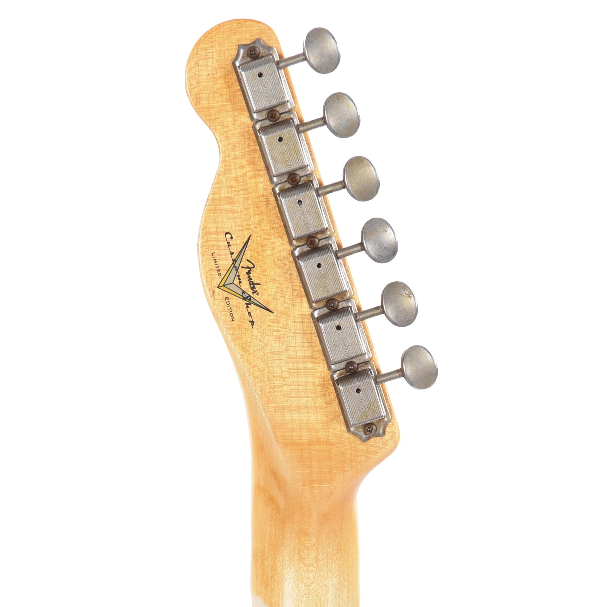 Fender Custom Shop Limited Edition CuNiFe Tele Custom Relic Faded Aged Chocolate 3-Color Sunburst Electric Guitars / Solid Body