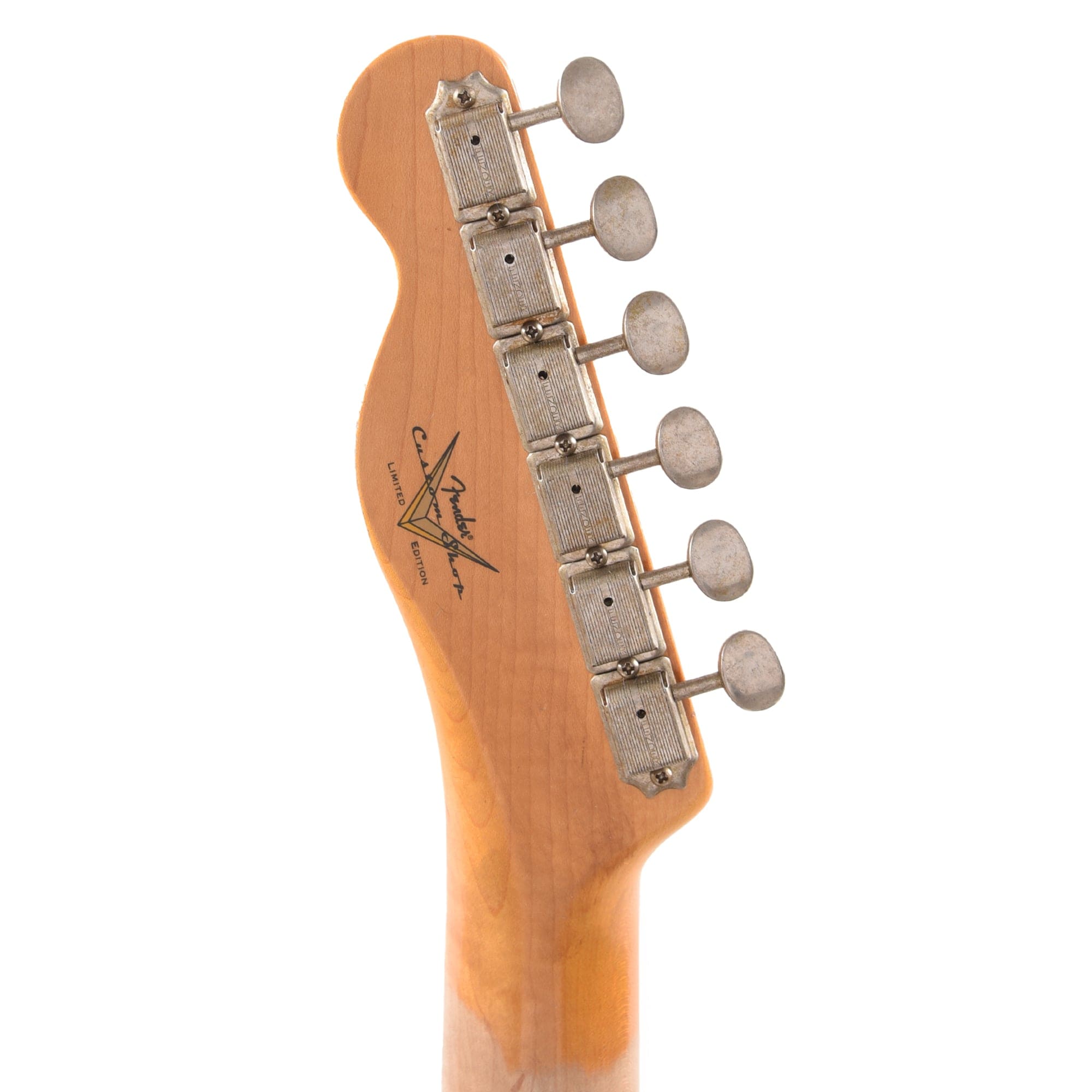 Fender Custom Shop Limited Edition Dual P90 Telecaster Relic Black Paisley Electric Guitars / Solid Body