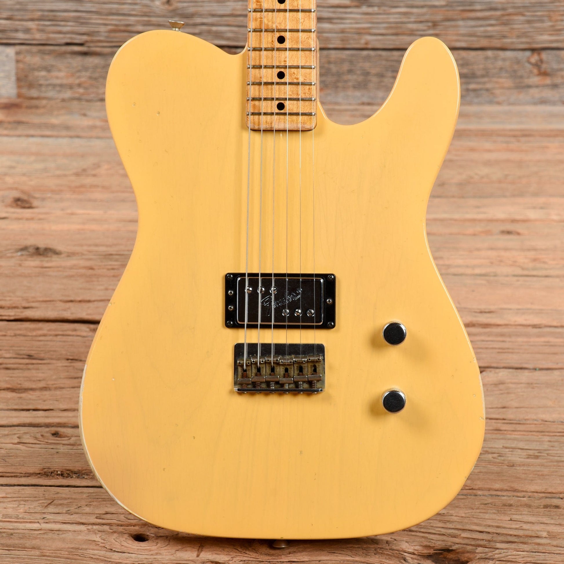 Fender Custom Shop Limited Edition Esquire Relic Nocaster Blonde 2014 Electric Guitars / Solid Body
