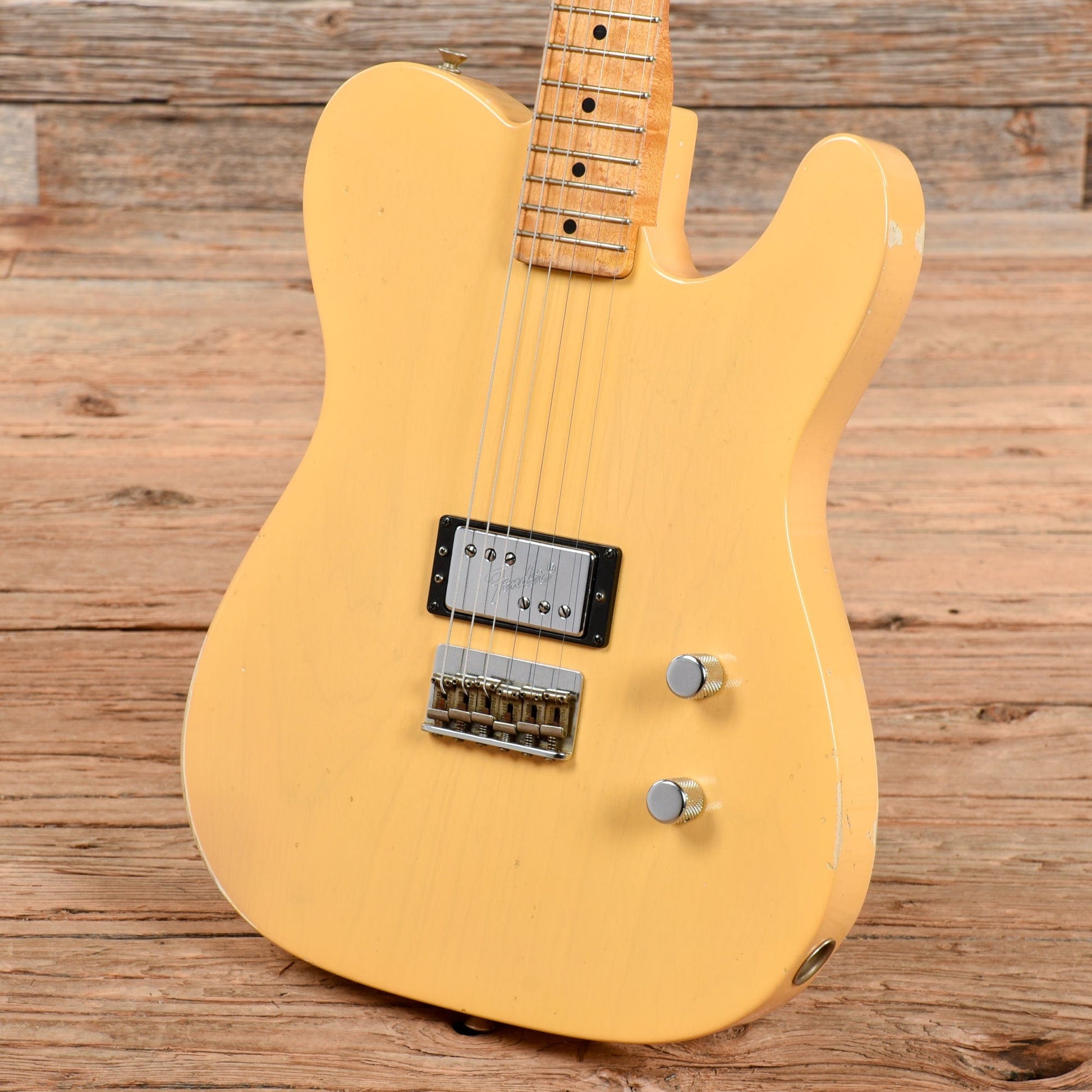 Fender Custom Shop Limited Edition Esquire Relic Nocaster Blonde 2014 Electric Guitars / Solid Body
