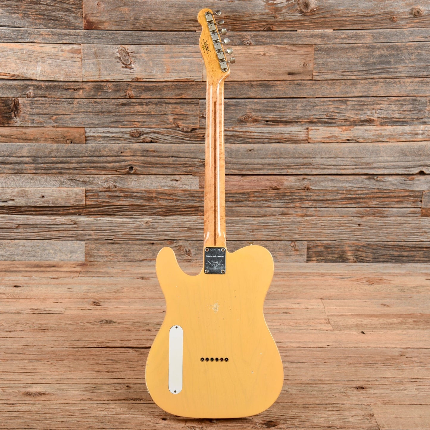 Fender Custom Shop Limited Edition Esquire Relic Nocaster Blonde 2014 Electric Guitars / Solid Body