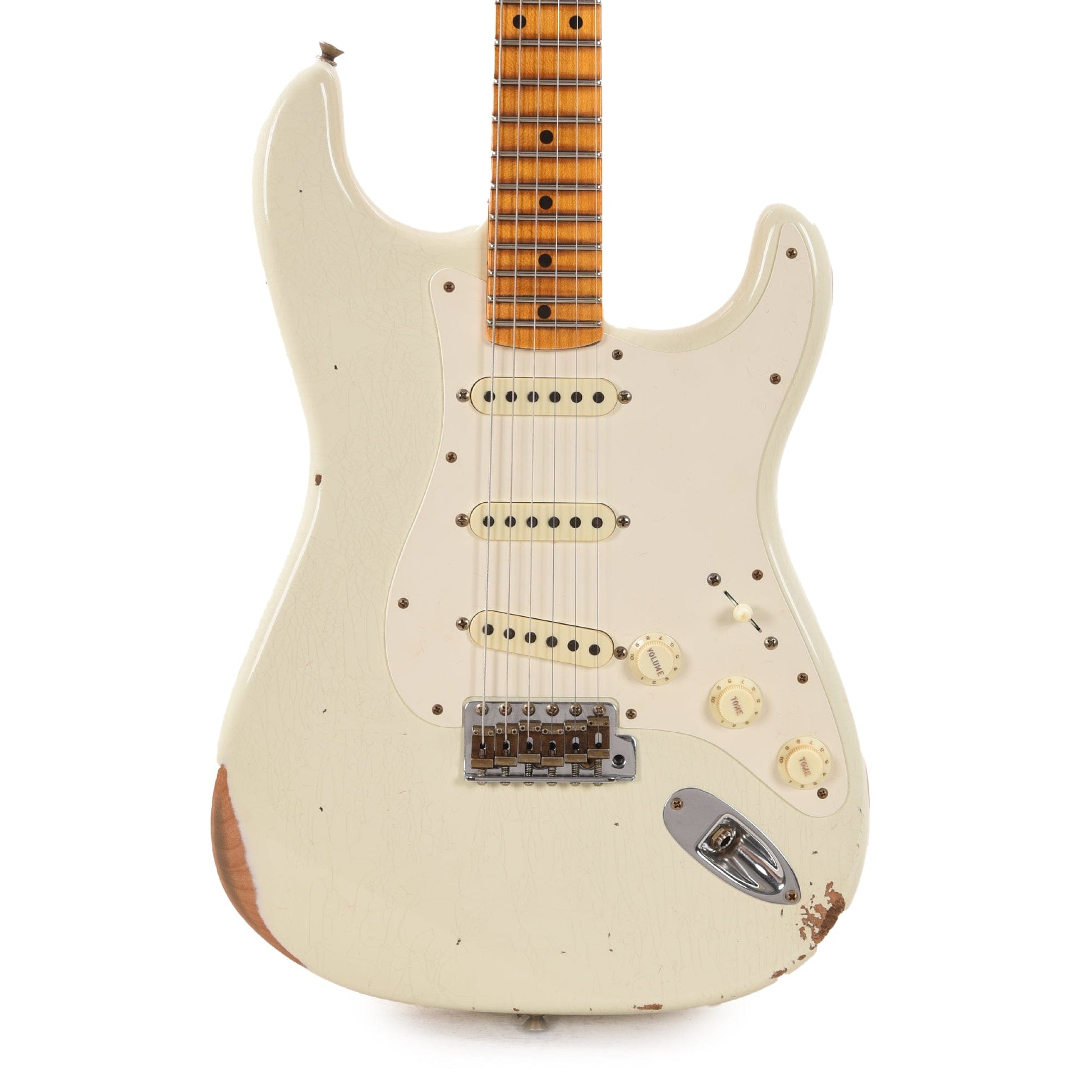 Fender Custom Shop Limited Edition Fat '50s Stratocaster Relic India Ivory Electric Guitars / Solid Body