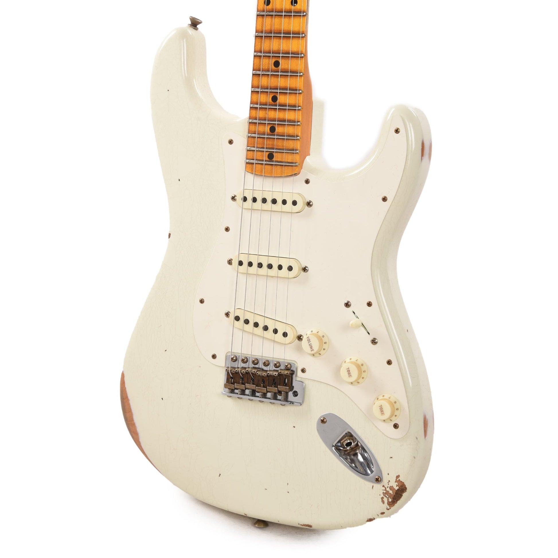 Fender Custom Shop Limited Edition Fat '50s Stratocaster Relic India Ivory Electric Guitars / Solid Body