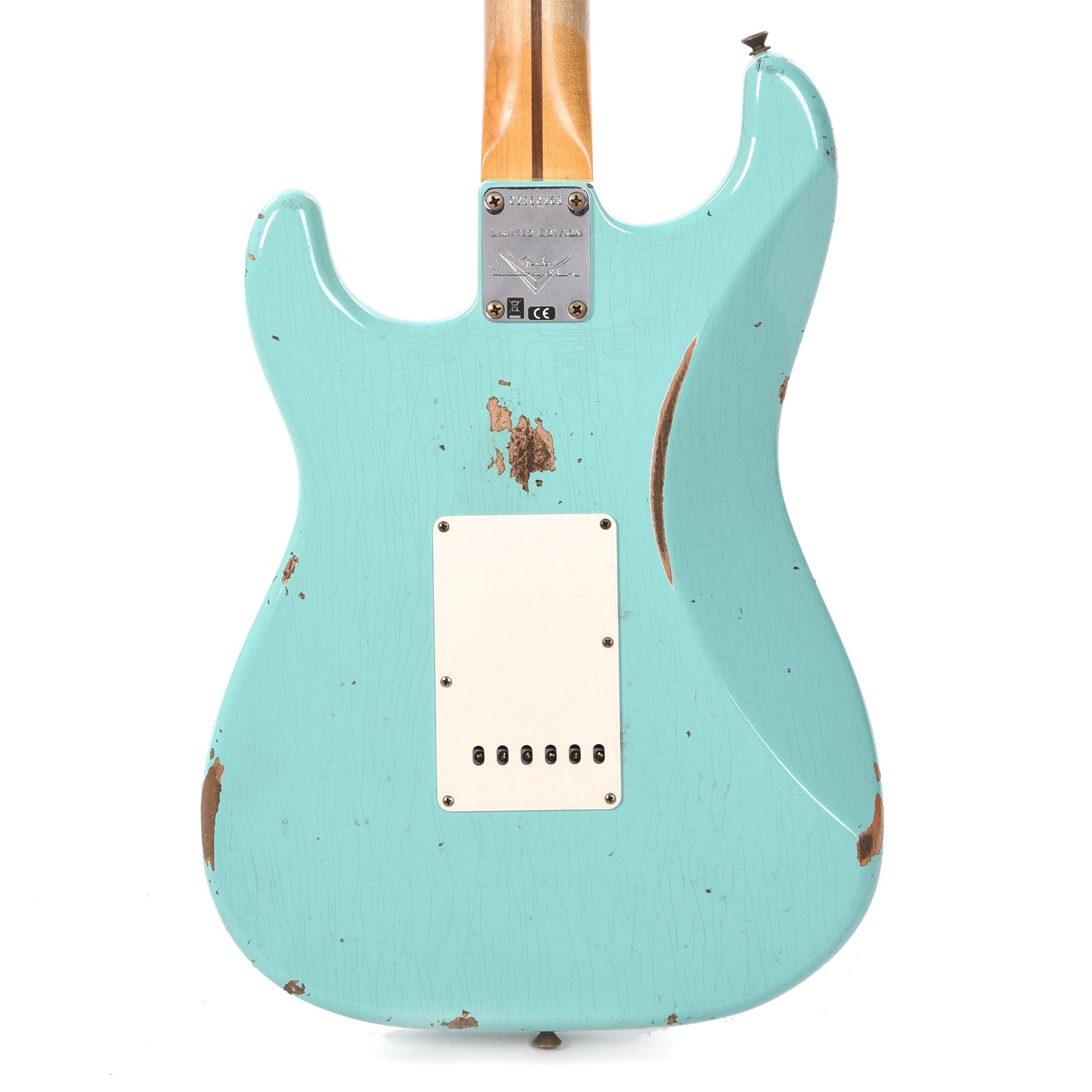 Fender Custom Shop Limited Edition Fat '50s Stratocaster Relic Super Faded Aged Seafoam Green Electric Guitars / Solid Body