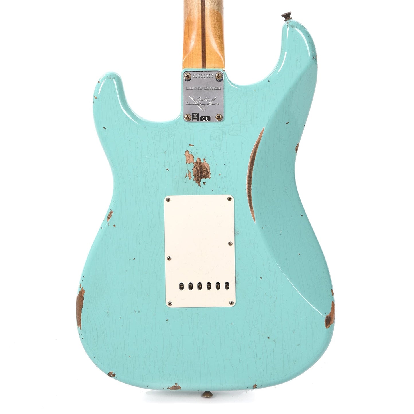 Fender Custom Shop Limited Edition Fat '50s Stratocaster Relic Super Faded Aged Seafoam Green Electric Guitars / Solid Body