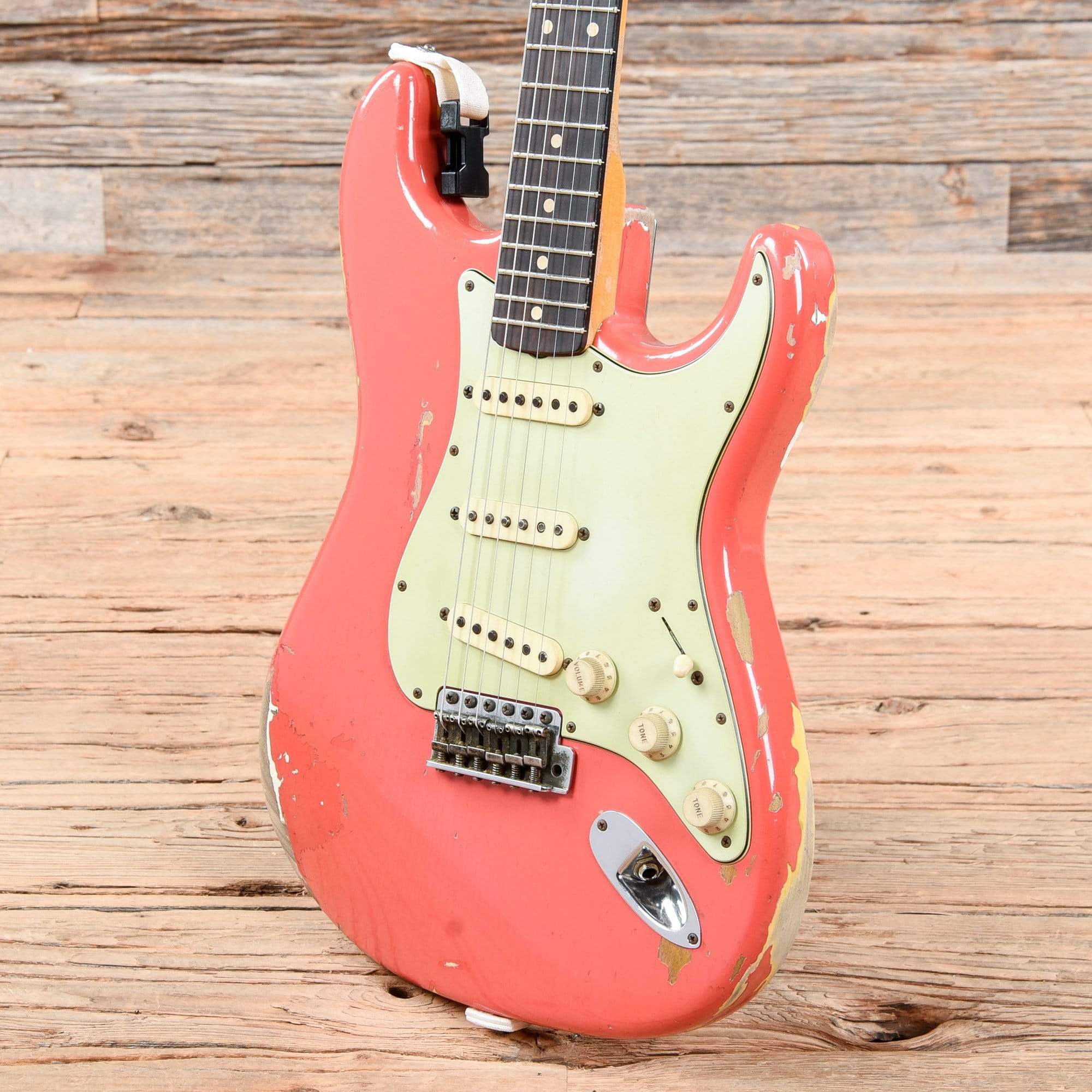 Fender Custom Shop Limited Edition Gary Moore Stratocaster Masterbuilt by John Cruz Fiesta Red 2017 Electric Guitars / Solid Body