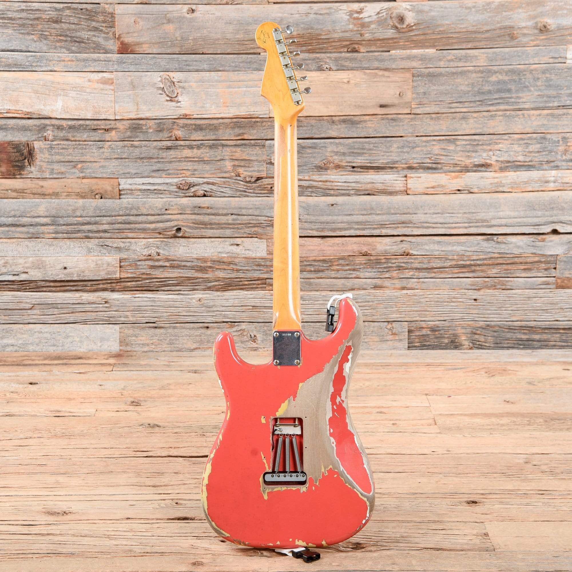 Fender Custom Shop Limited Edition Gary Moore Stratocaster Masterbuilt by John Cruz Fiesta Red 2017 Electric Guitars / Solid Body