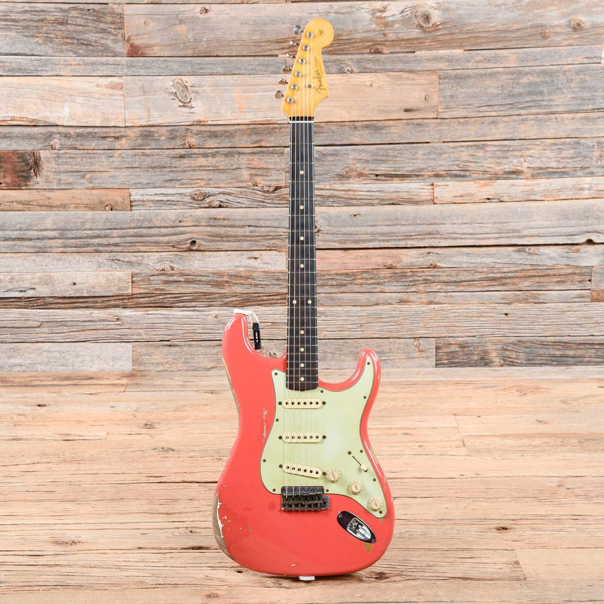 Fender Custom Shop Limited Edition Gary Moore Stratocaster Masterbuilt by John Cruz Fiesta Red 2017 Electric Guitars / Solid Body