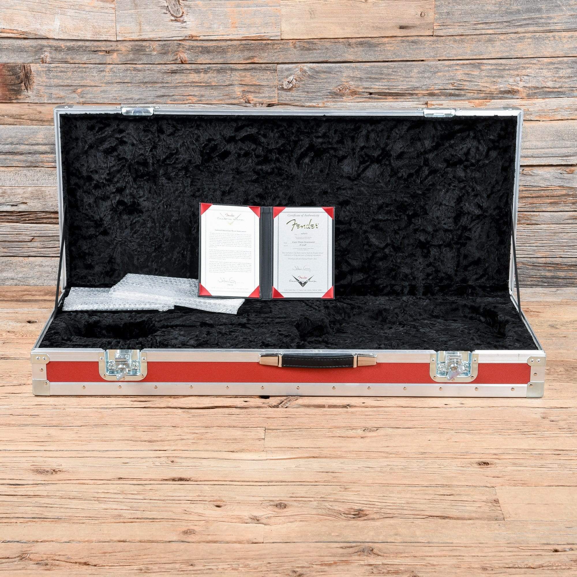 Fender Custom Shop Limited Edition Gary Moore Stratocaster Masterbuilt by John Cruz Fiesta Red 2017 Electric Guitars / Solid Body