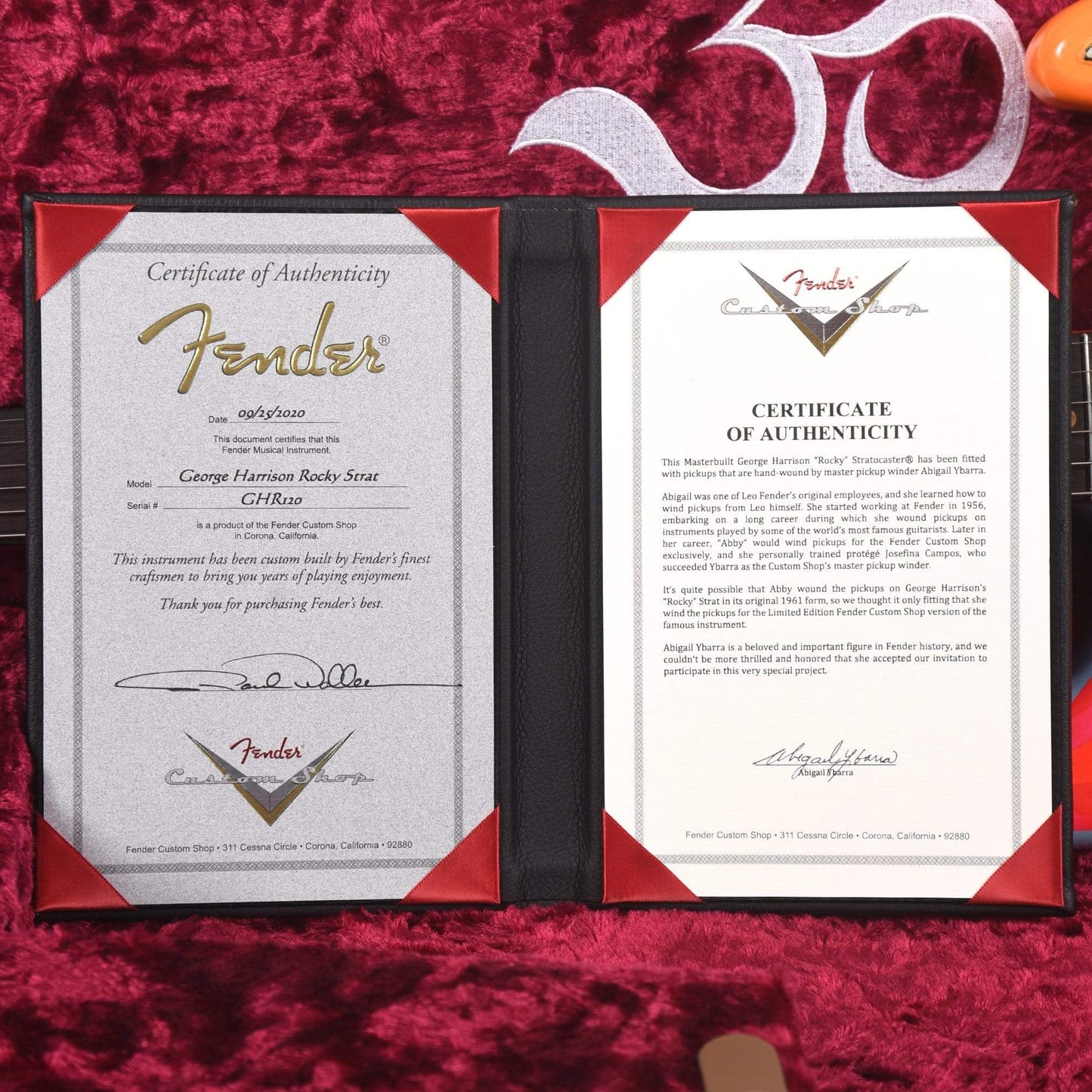 Fender Custom Shop Limited Edition George Harrison Rocky Strat Master Built by Paul Waller Electric Guitars / Solid Body