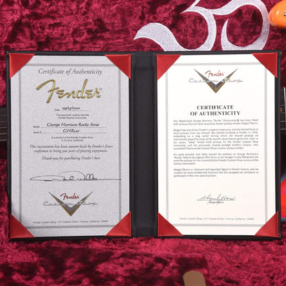 Fender Custom Shop Limited Edition George Harrison Rocky Strat Master Built by Paul Waller Electric Guitars / Solid Body