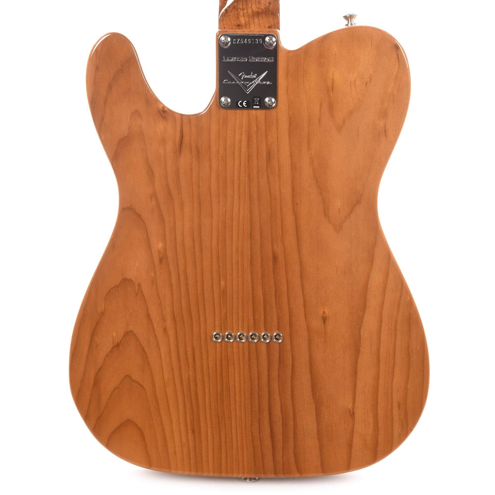 Fender Custom Shop Limited Edition Knotty Pine Telecaster Thinline NOS Aged Natural Electric Guitars / Solid Body