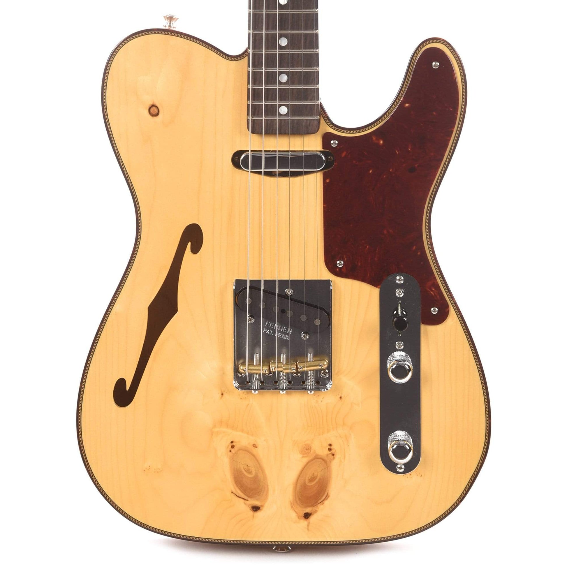 Fender Custom Shop Limited Edition Knotty Pine Telecaster Thinline NOS Aged Natural Electric Guitars / Solid Body
