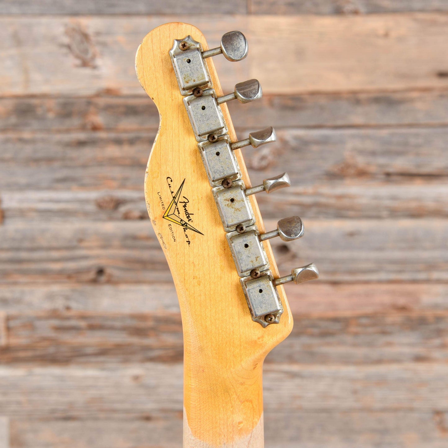 Fender Custom Shop Limited Edition Mischief Maker Heavy Relic Daphne Blue Over Sunburst 2016 Electric Guitars / Solid Body