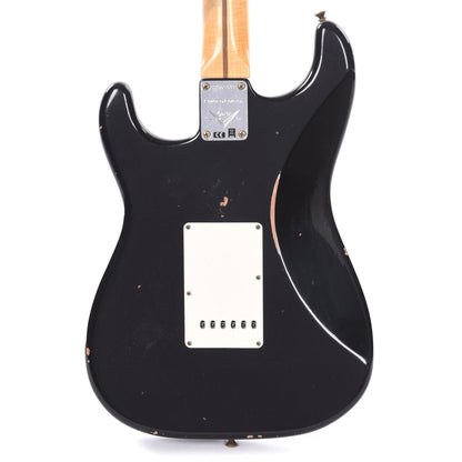 Fender Custom Shop Limited Edition Poblano II Stratocaster Relic Aged Black Electric Guitars / Solid Body