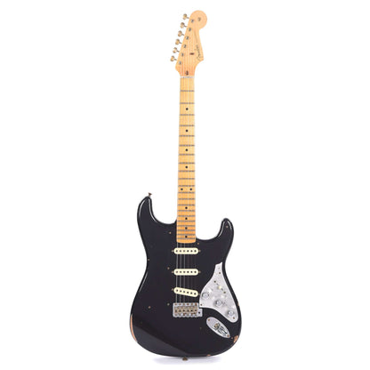 Fender Custom Shop Limited Edition Poblano II Stratocaster Relic Aged Black Electric Guitars / Solid Body