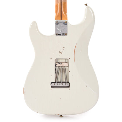 Fender Custom Shop Limited Edition Poblano II Stratocaster Relic Maple Neck Aged Olympic White Electric Guitars / Solid Body