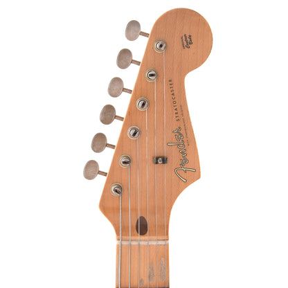 Fender Custom Shop Limited Edition Poblano II Stratocaster Relic Maple Neck Aged Olympic White Electric Guitars / Solid Body