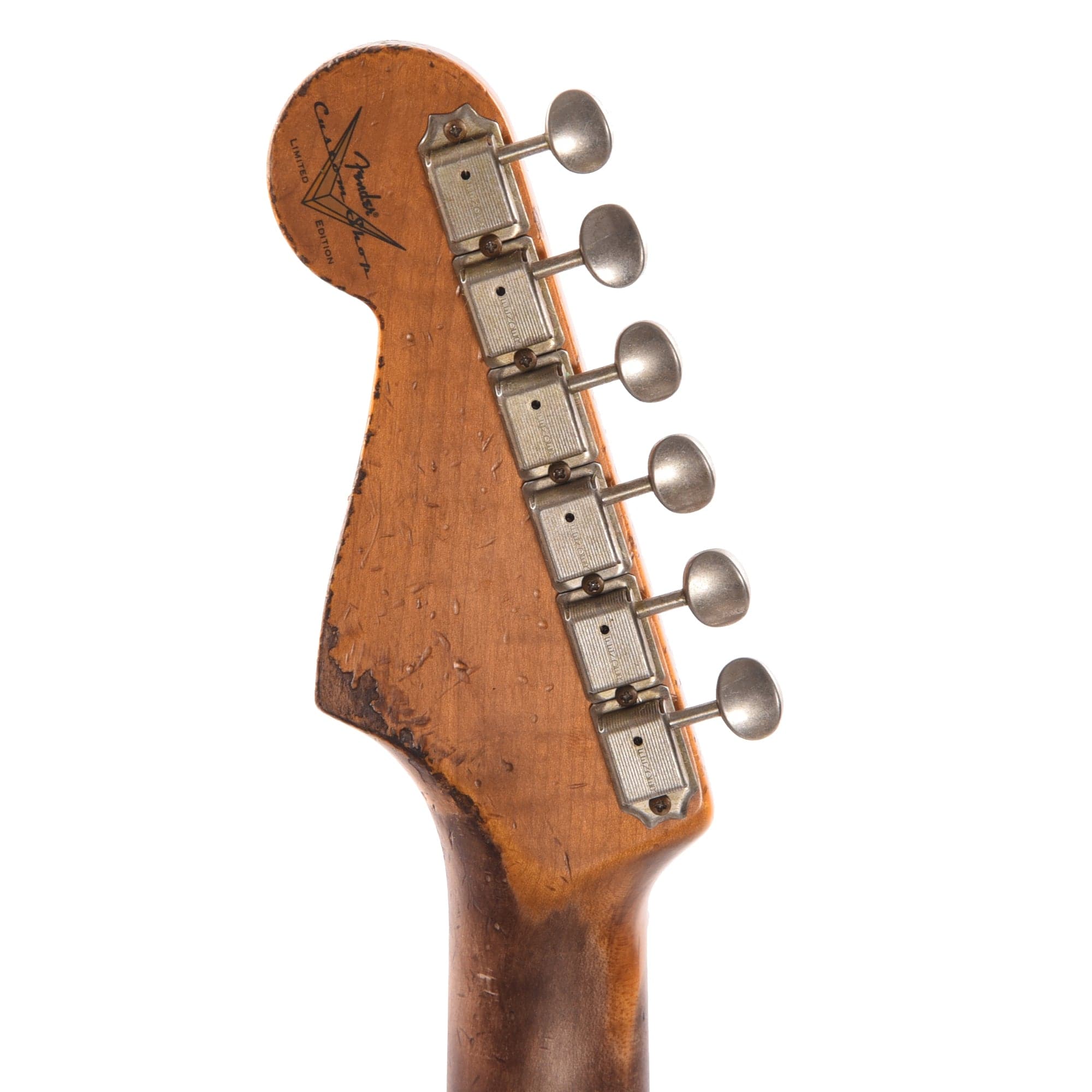 Fender Custom Shop Limited Edition Red Hot Stratocaster Super Heavy Relic Faded Aged Chocolate 3-Color Sunburst Electric Guitars / Solid Body