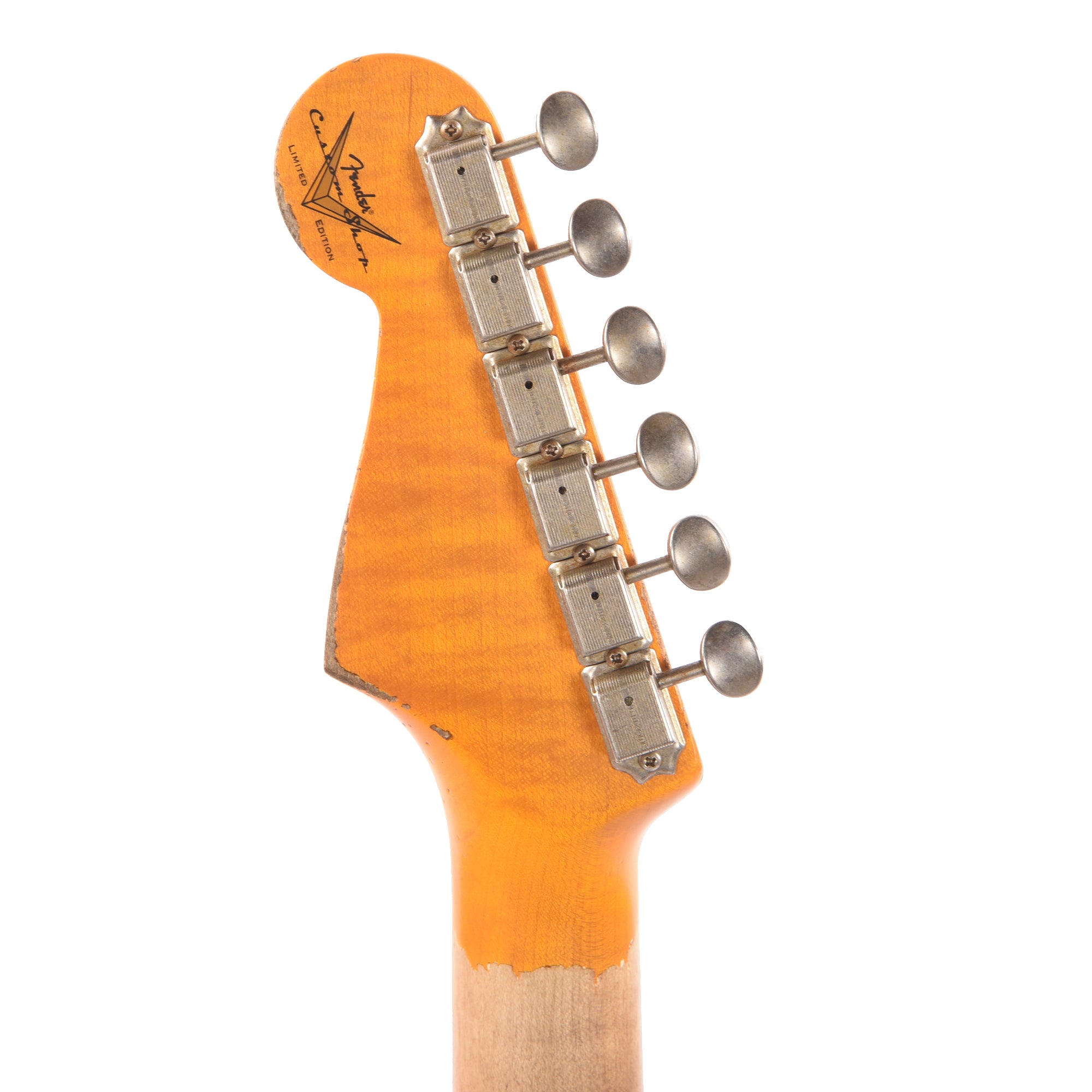 Fender Custom Shop Limited Edition Red Hot Stratocaster Super Heavy Relic Super Faded Aged Lake Placid Blue Electric Guitars / Solid Body