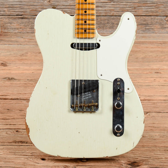 Fender Custom Shop Limited Edition Roasted Pine Double Esquire Relic White Blonde 2019 Electric Guitars / Solid Body