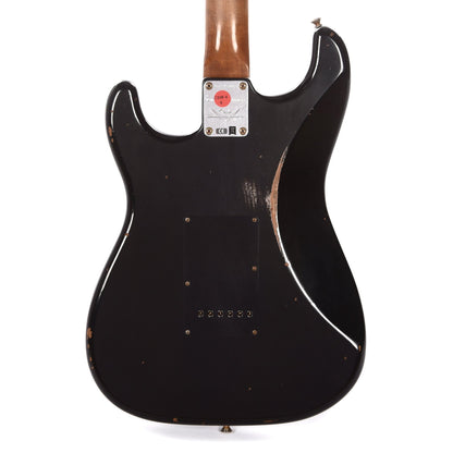 Fender Custom Shop Limited Edition Roasted Poblano Stratocaster Relic Aged Black Electric Guitars / Solid Body