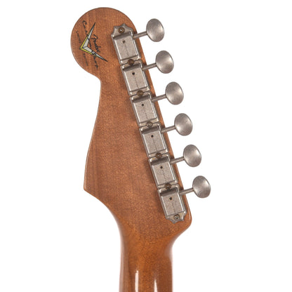 Fender Custom Shop Limited Edition Roasted Poblano Stratocaster Relic Aged Black Electric Guitars / Solid Body