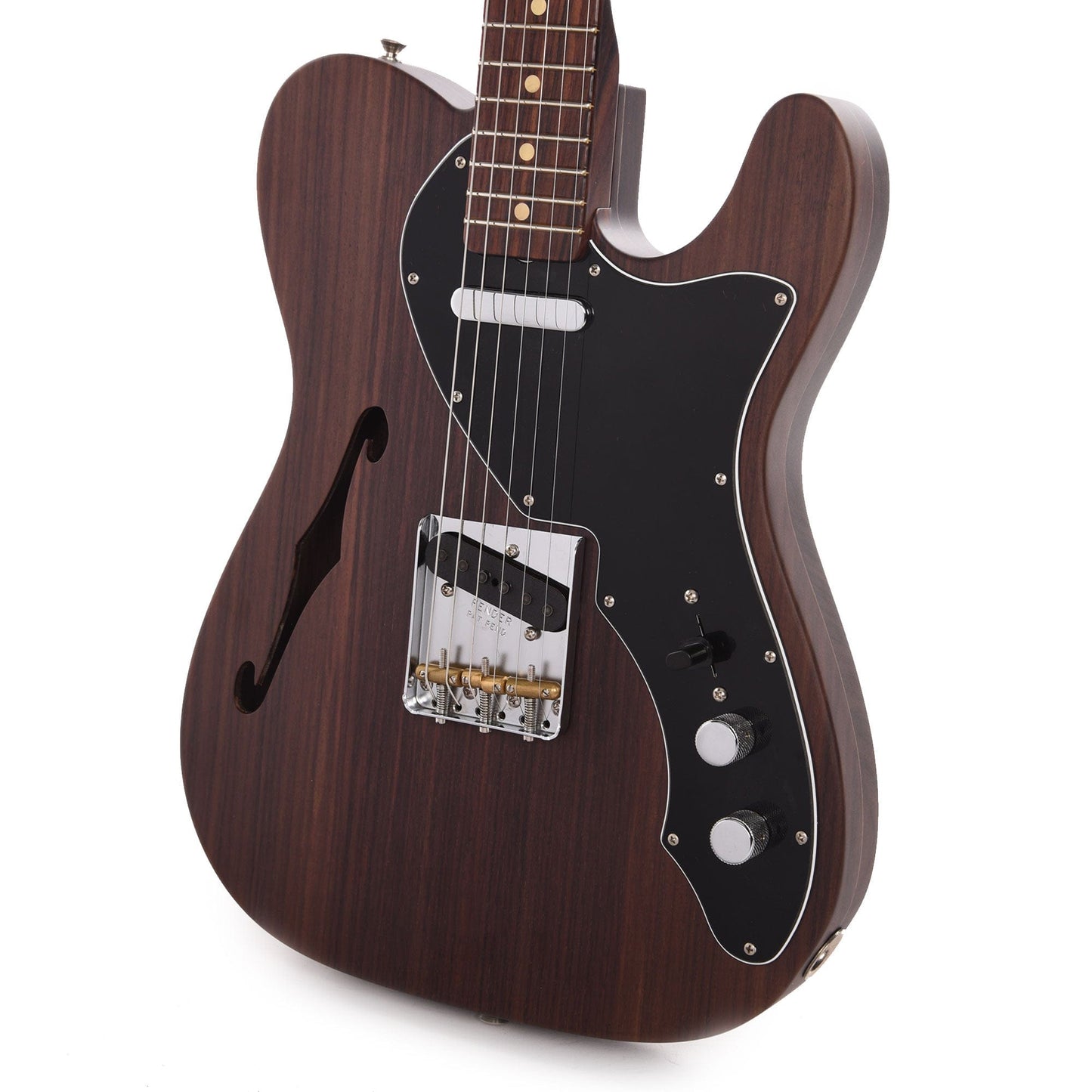Fender Custom Shop Limited Edition Rosewood Telecaster Thinline Closet Classic Natural Electric Guitars / Solid Body