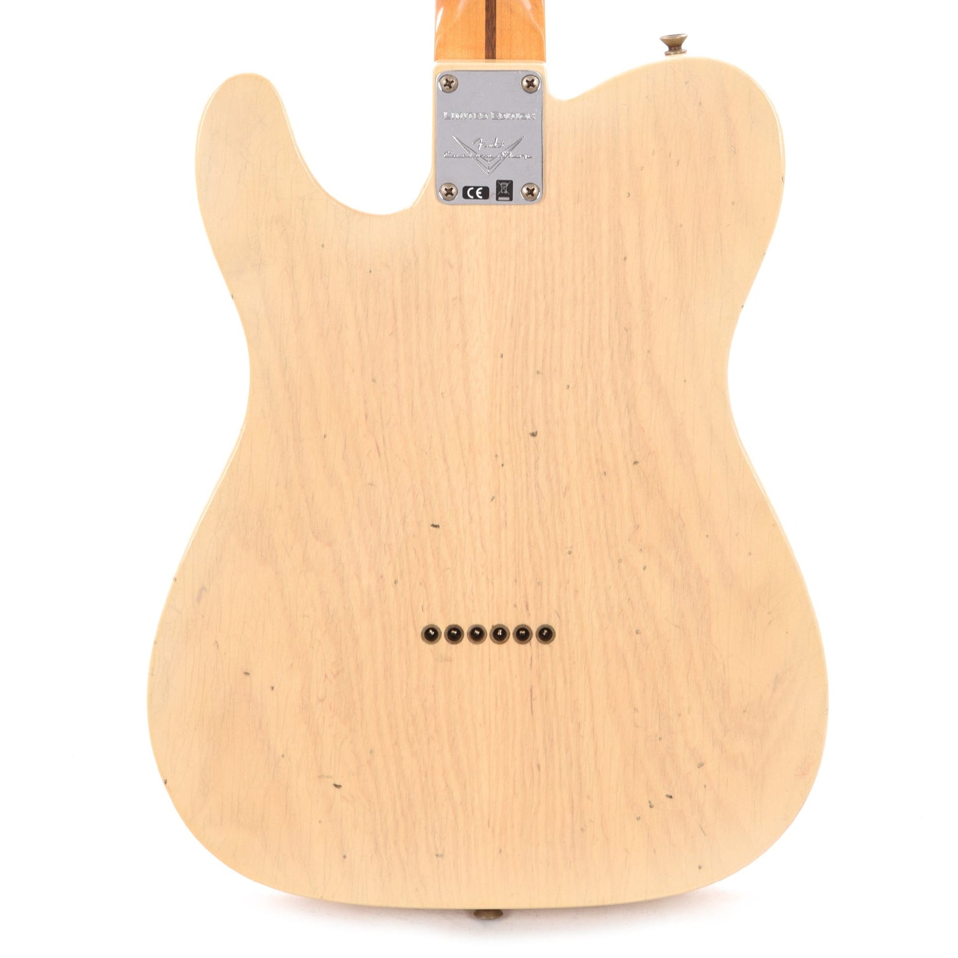 Fender Custom Shop Limited Edition Tomatillo Telecaster Journeyman Relic Natural Blonde Electric Guitars / Solid Body