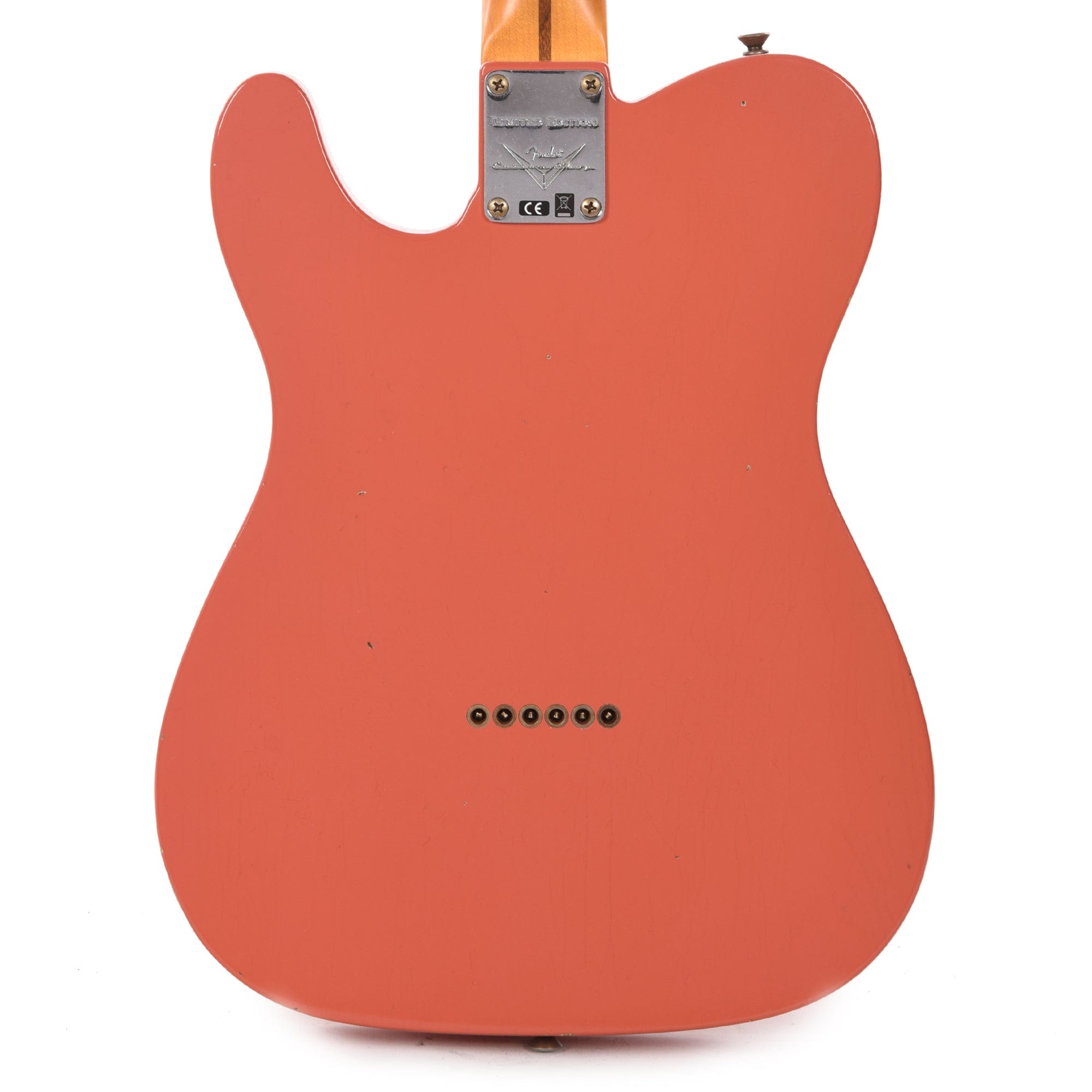 Fender Custom Shop Limited Edition Tomatillo Telecaster Journeyman Relic Super Faded Aged Tahitian Coral Electric Guitars / Solid Body