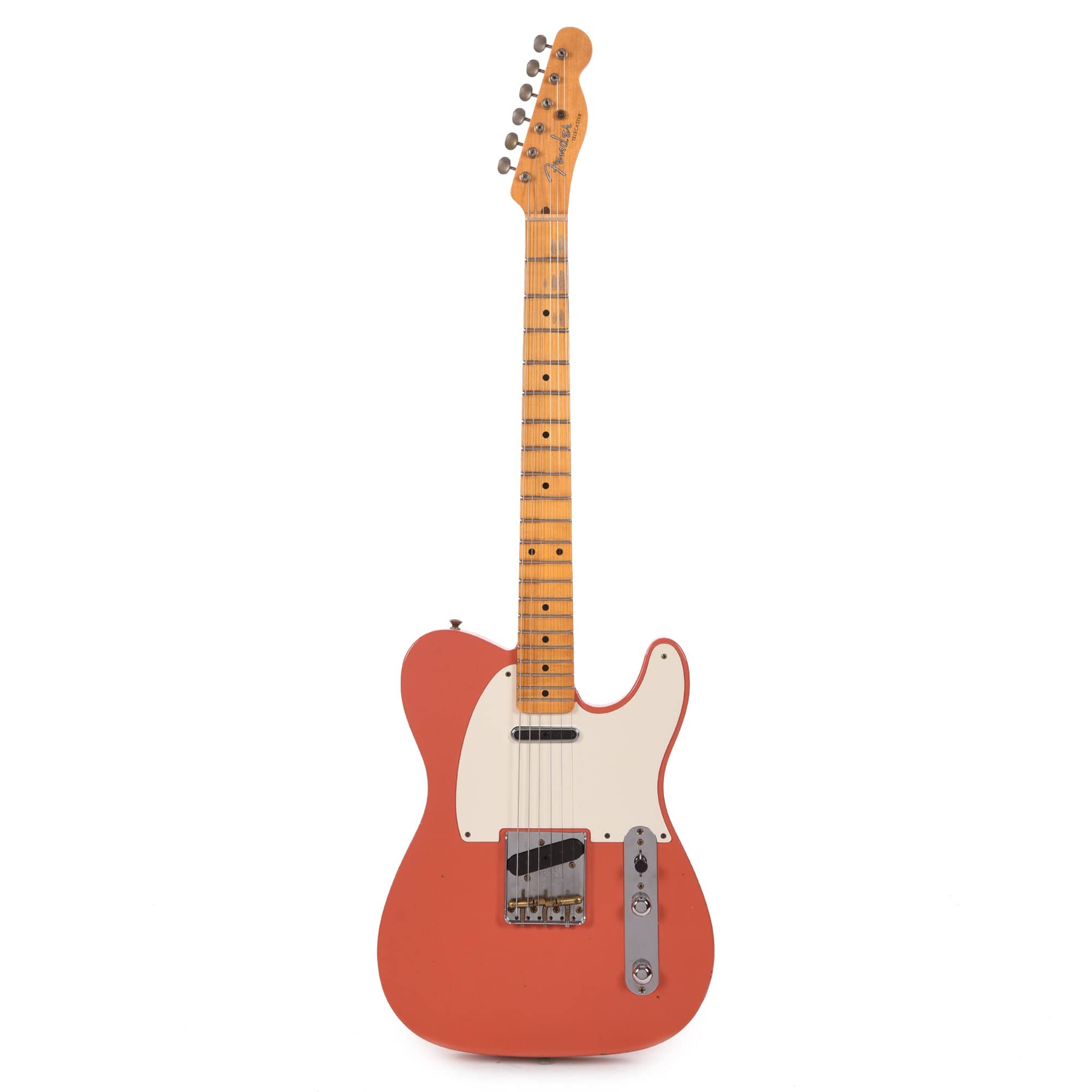 Fender Custom Shop Limited Edition Tomatillo Telecaster Journeyman Relic Super Faded Aged Tahitian Coral Electric Guitars / Solid Body