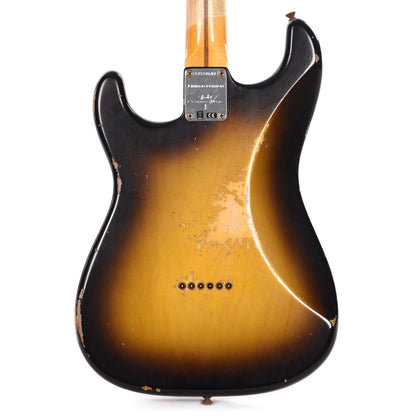 Fender Custom Shop Limited Edition Troposphere Strat Hard-Tail Heavy Relic Super Faded Aged 2-Color Sunburst Electric Guitars / Solid Body