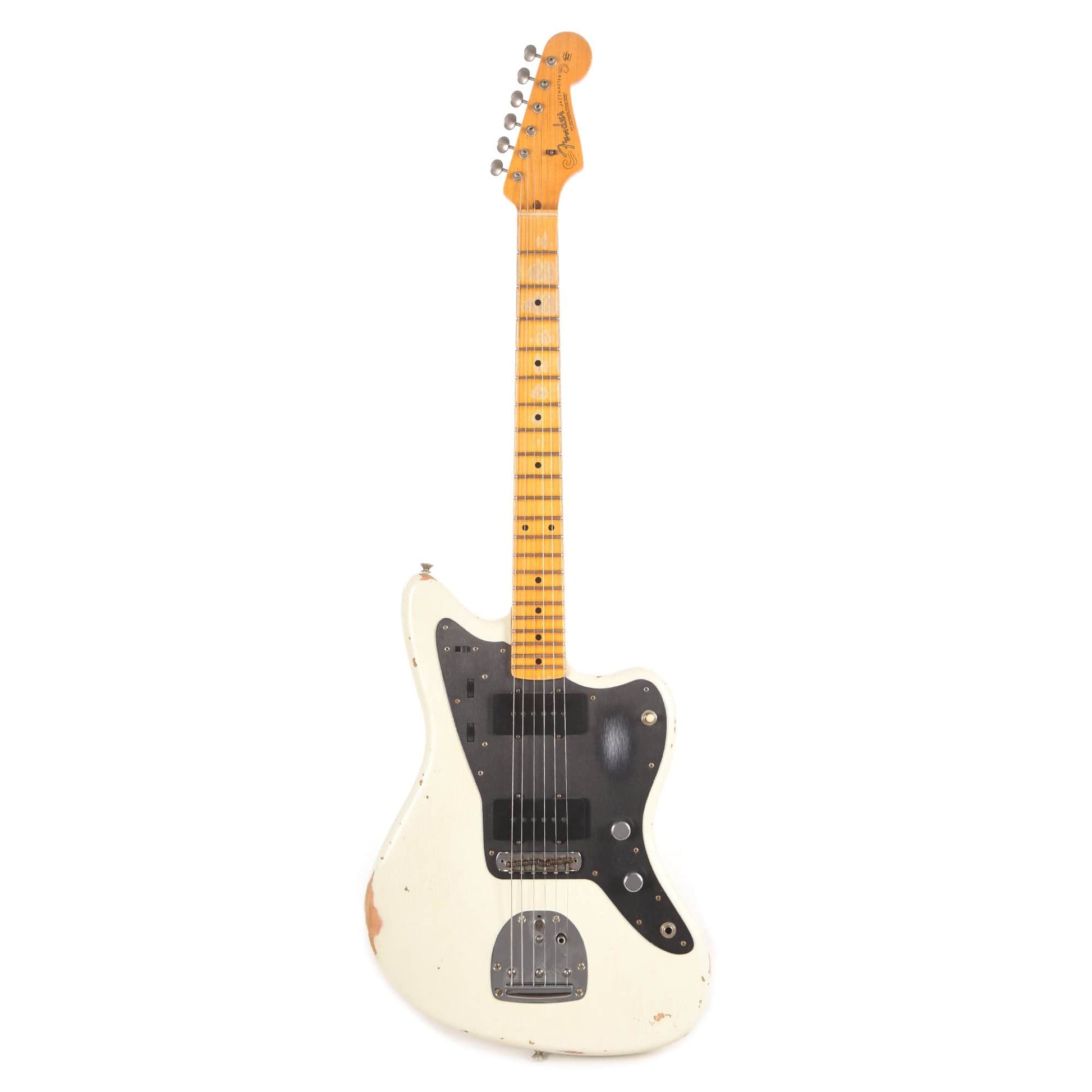 Fender Custom Shop Limited Edition Vintage Custom 1958 Jazzmaster Relic 55 Desert Tan Electric Guitars / Solid Body
