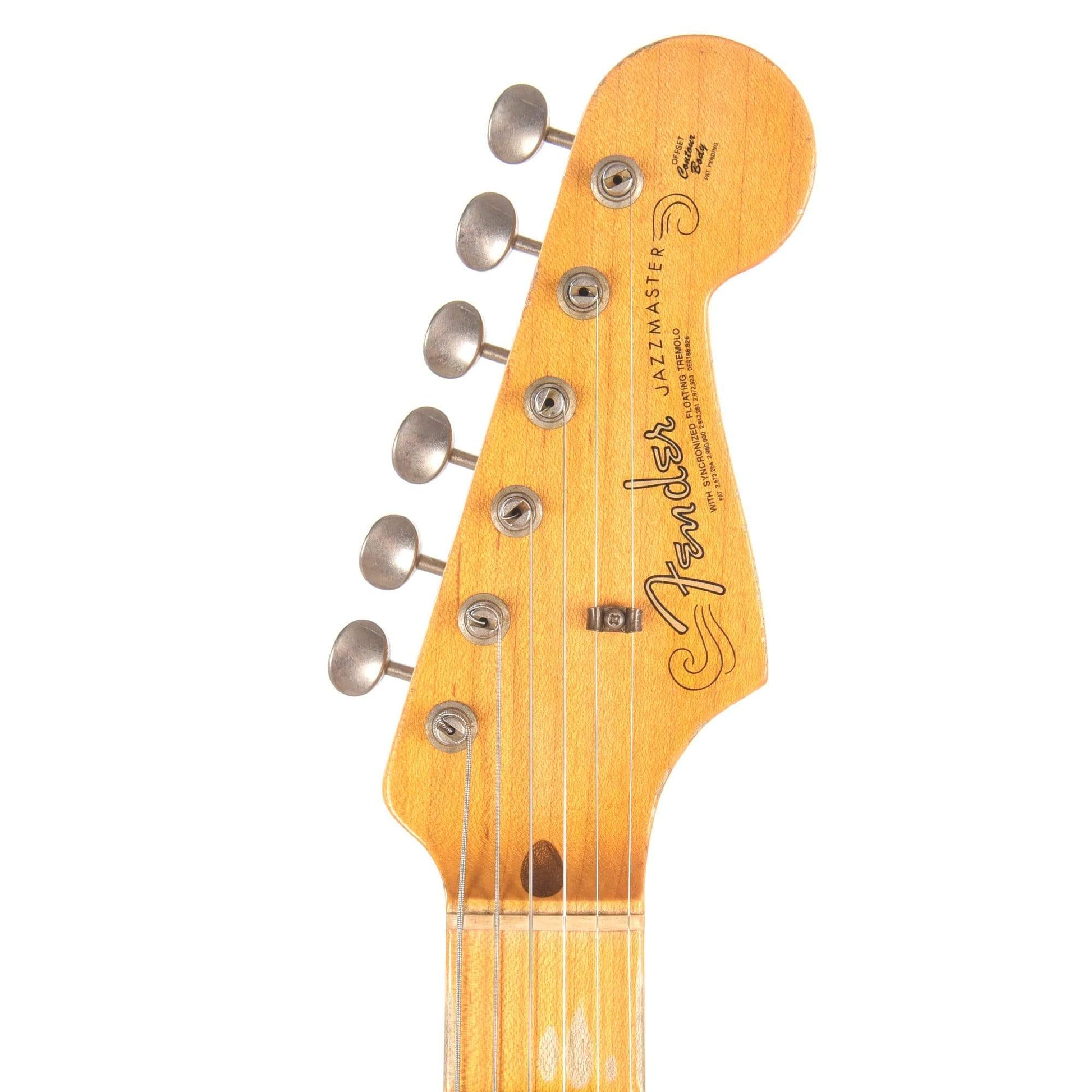Fender Custom Shop Limited Edition Vintage Custom 1958 Jazzmaster Relic 55 Desert Tan Electric Guitars / Solid Body