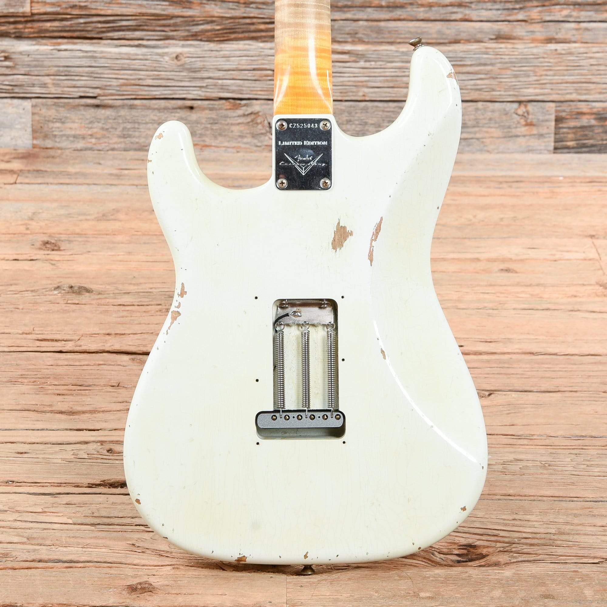 Fender Custom Shop Limited NAMM 1964 Stratocaster Relic Aged Olympic White 2015 Electric Guitars / Solid Body