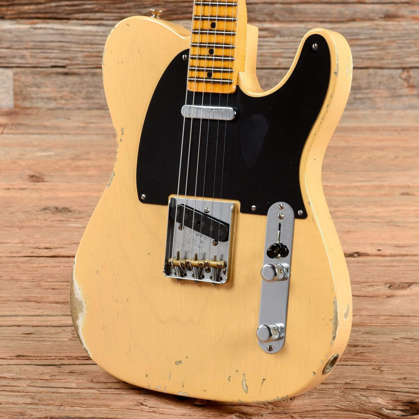 Fender Custom Shop Limited Vintage Custom 1950 Double Esquire Journeyman Relic Faded Nocaster Blonde 2018 Electric Guitars / Solid Body