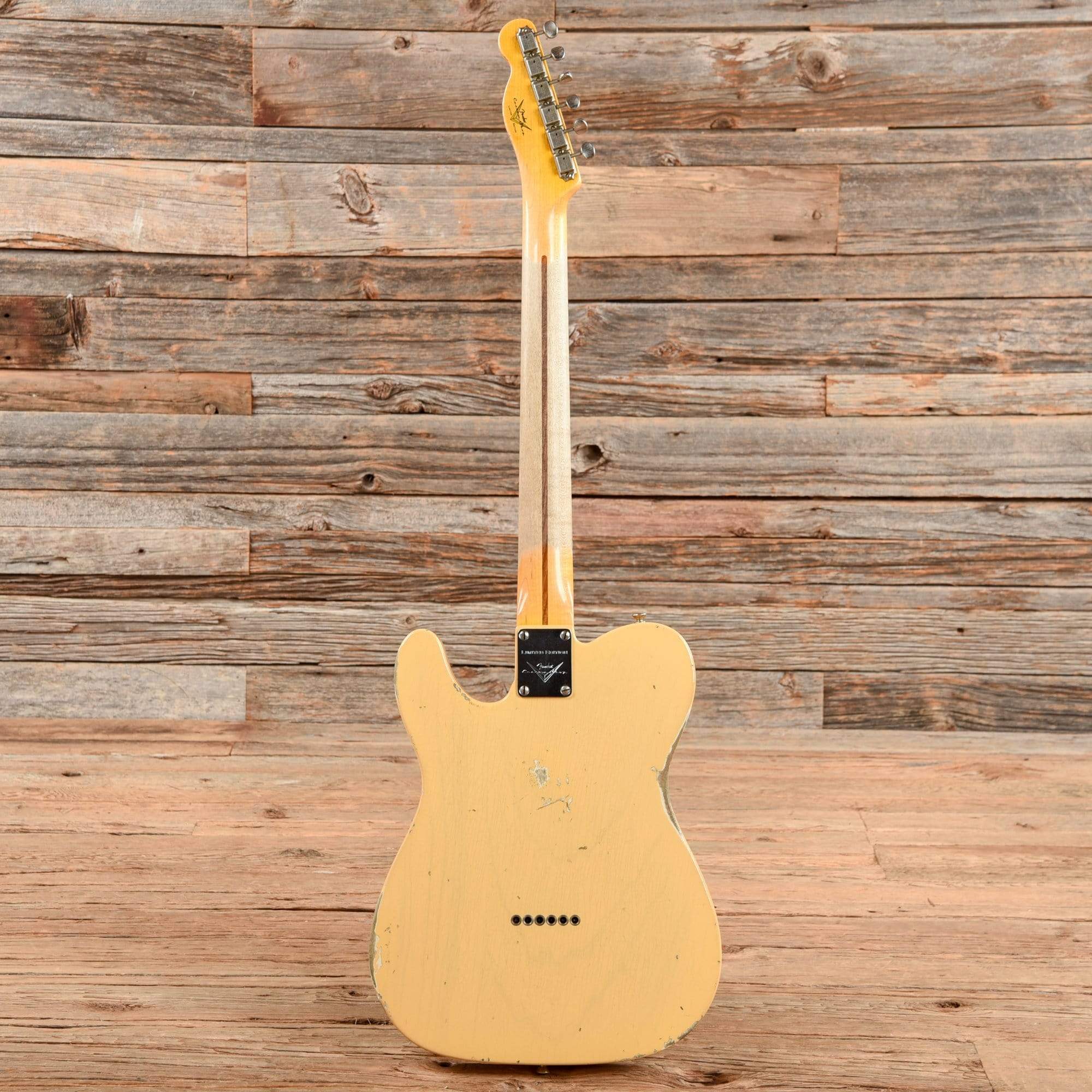 Fender Custom Shop Limited Vintage Custom 1950 Double Esquire Journeyman Relic Faded Nocaster Blonde 2018 Electric Guitars / Solid Body