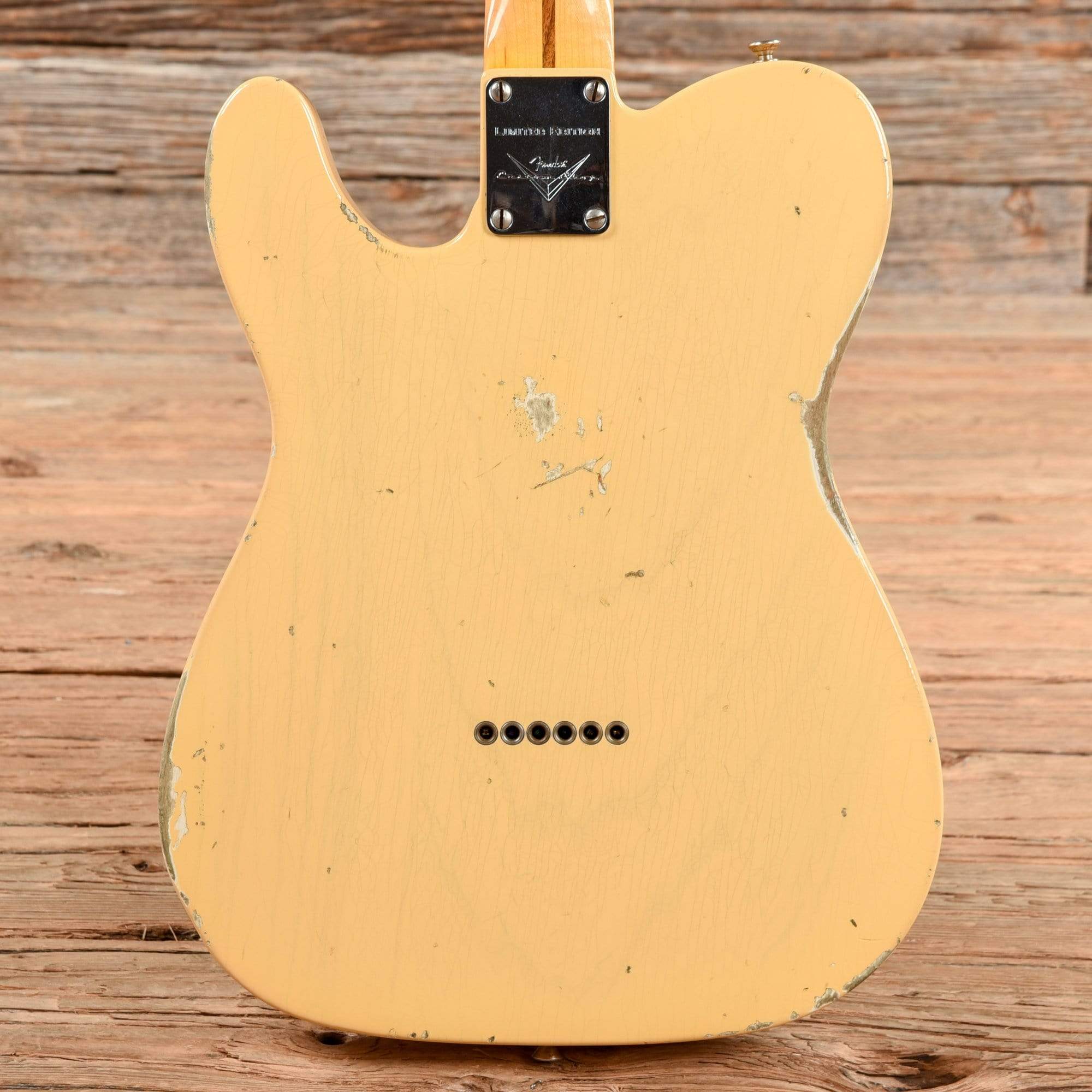 Fender Custom Shop Limited Vintage Custom 1950 Double Esquire Journeyman Relic Faded Nocaster Blonde 2018 Electric Guitars / Solid Body