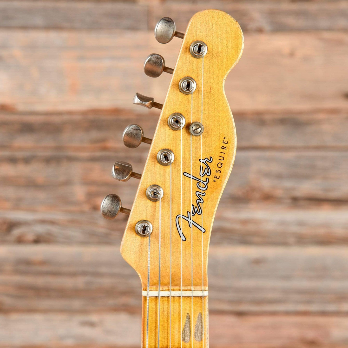 Fender Custom Shop Limited Vintage Custom 1950 Double Esquire Journeyman Relic Faded Nocaster Blonde 2018 Electric Guitars / Solid Body