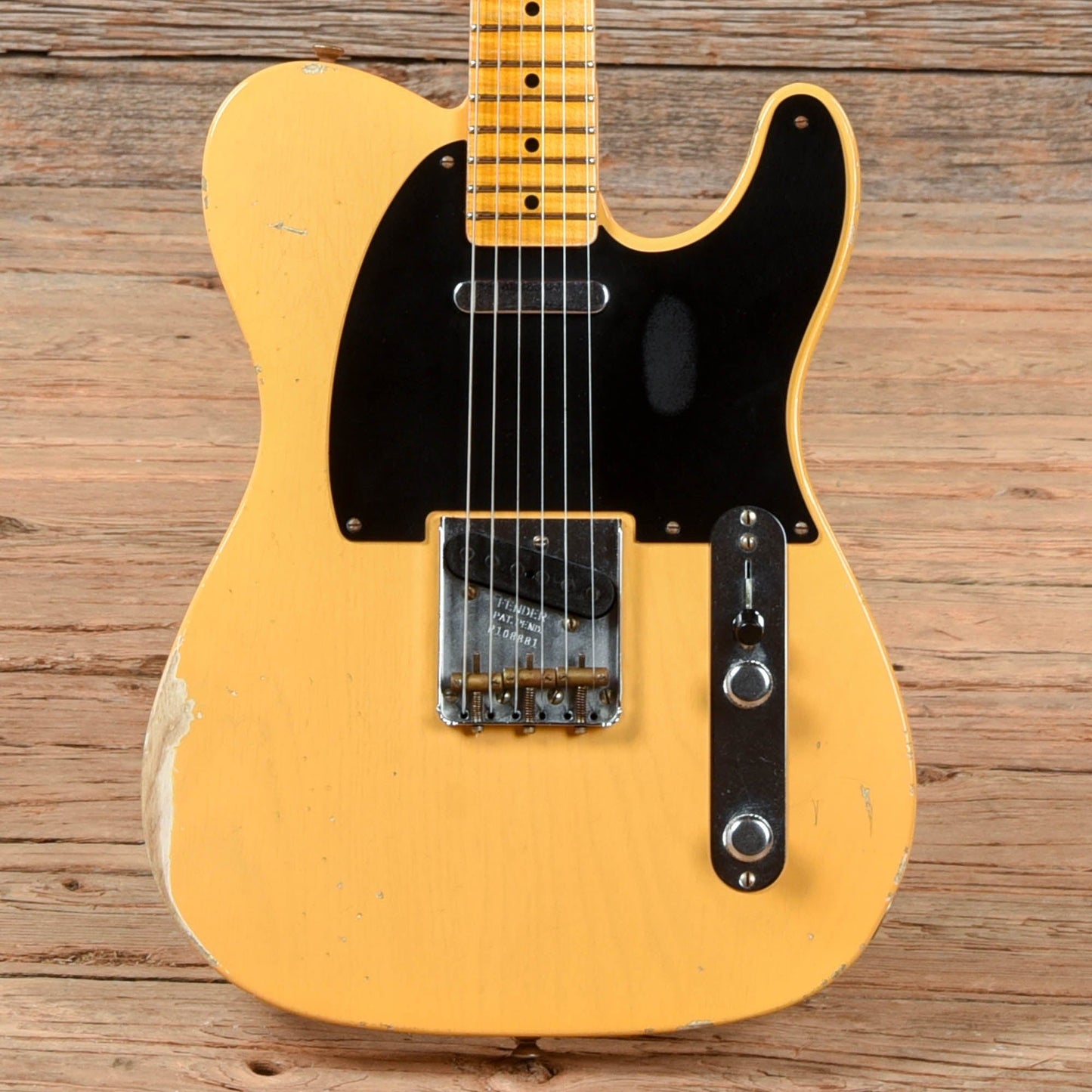 Fender Custom Shop LTD 51 Telecaster Relic Butterscotch Blonde 2021 Electric Guitars / Solid Body