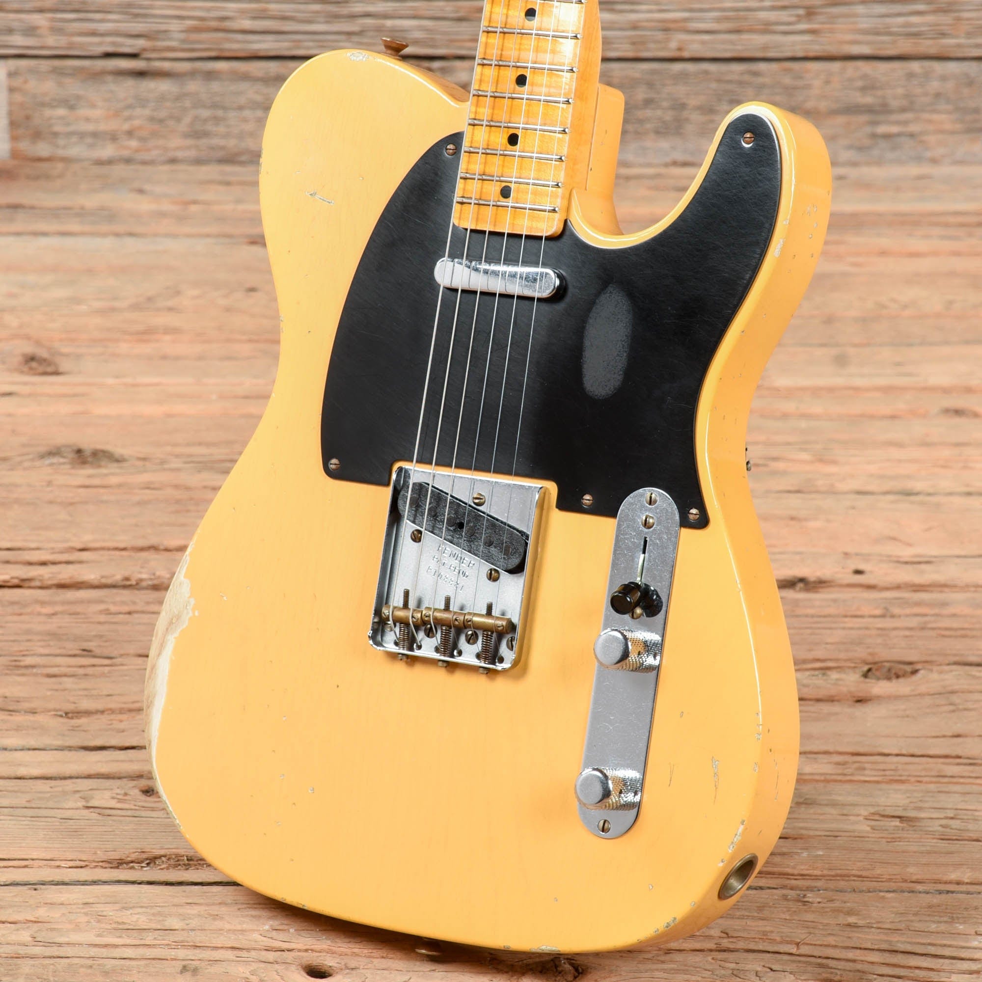 Fender Custom Shop LTD 51 Telecaster Relic Butterscotch Blonde 2021 Electric Guitars / Solid Body